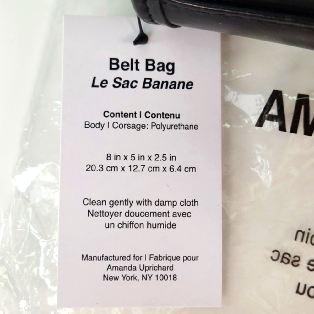 Amanda Uprichard New York Belt Bag, LE Sac Banane, NWT - Picture 9 of 10